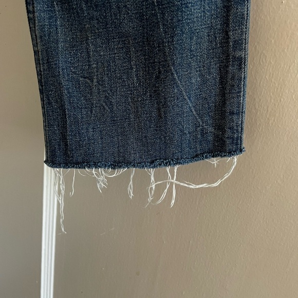 Abercrombie & Fitch Curve Love Ultra High Rise 90s Slim Straight Jean - Picture 5 of 8